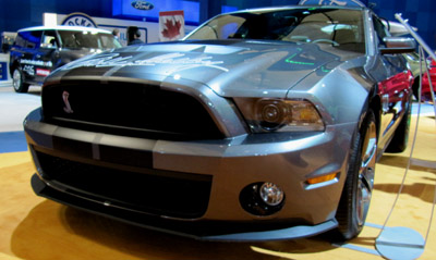 2011 shelby mustang gt500 front