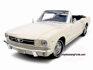 1967 mustang convertible diecast model