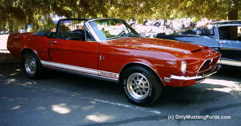 1968 shelby gt500kr convertible