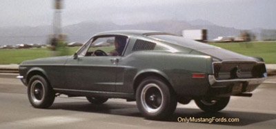 1968 Mustang bullitt and 2001 Bullitt limited edition