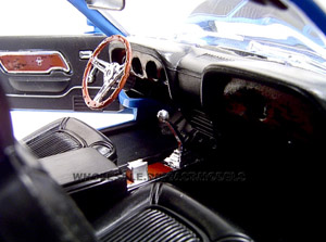 diecast mustang boss deluxe interior 1970