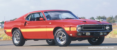 1970 gt500 red mustang