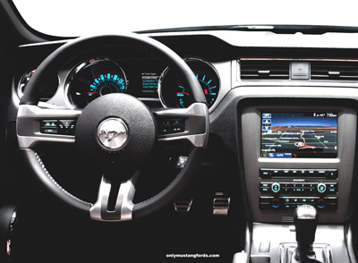 2013 Ford SYNC display in Mustang GT