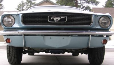 1966 mustang grille