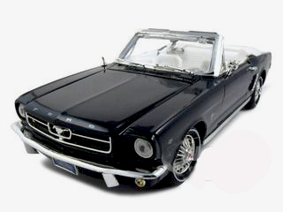 1967 mustang convertible diecast model