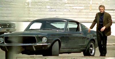 Steve McQueen and 1968 Mustang 
